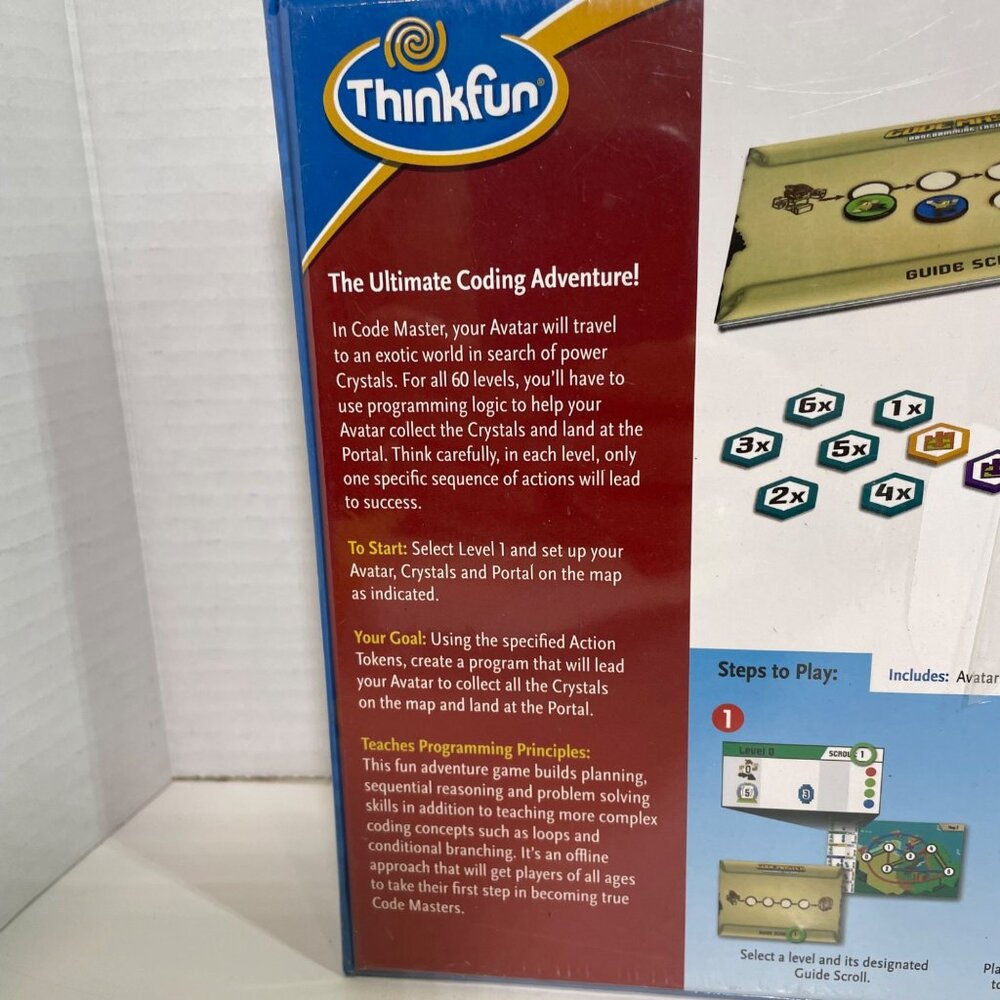 Thinkfun Code Master Programming Logic Game Ages 8 To Adult Single Player - Picture 5 of 10